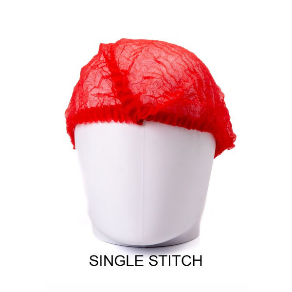 Caprichem products - Disposable Mophead Caps X 100 Per Pack Red P/PACK