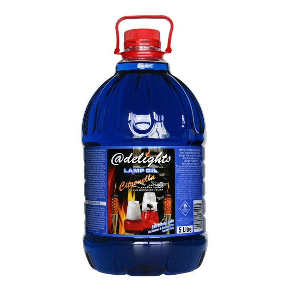 Caprichem products - @delights Lamp Oil Blue Citronella 4x5l
