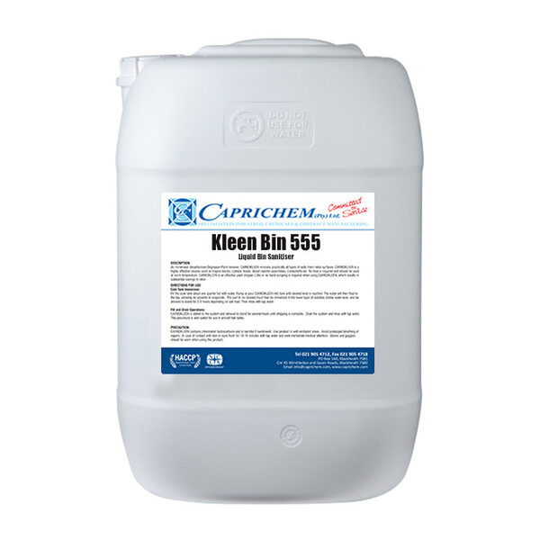 Caprichem products - Dux Kleen Bin 555 25L