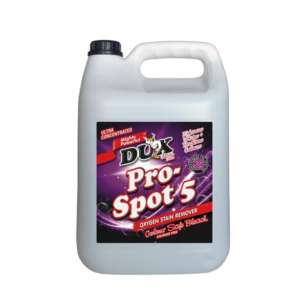 Caprichem products - Dux Pro-spot 5 Oxygen Stain Remover 5L