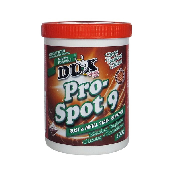 Caprichem specials - Dux Pro-spot 9 Rust And Metal Remover Powd 12x500g