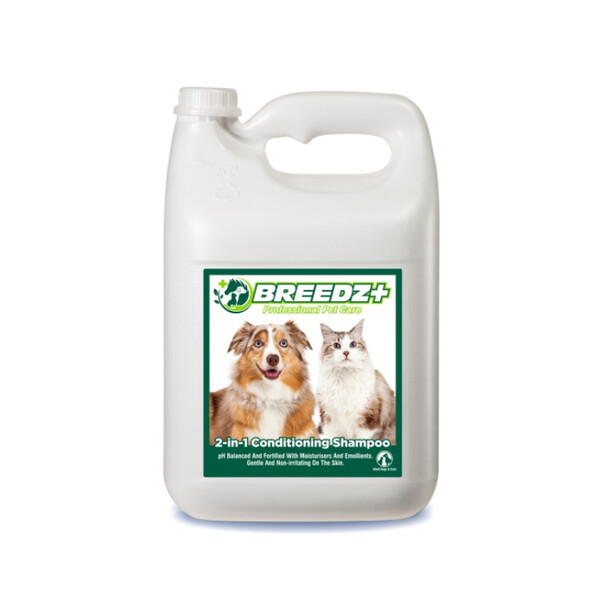 Caprichem products - Breedz 2-in-1 Conditioning Shampoo Adult Dogs Cats 5L