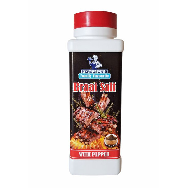 Related Products - Ferguson's Braai Salt With Pepper 12x500g