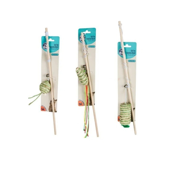 Caprichem products - Pet Cat Toy Teasing Wand Asstd EACH