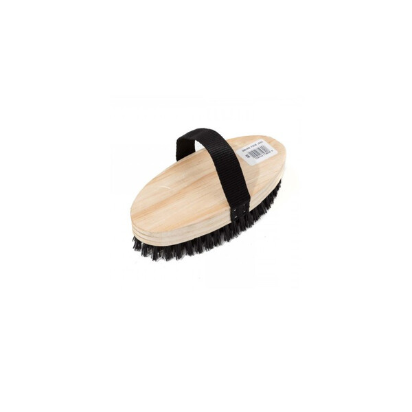 Caprichem products - Oval Body Brush - Wooden Back Strapped EACH