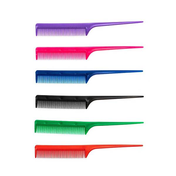 Caprichem products - Tail Comb - Assorted EACH