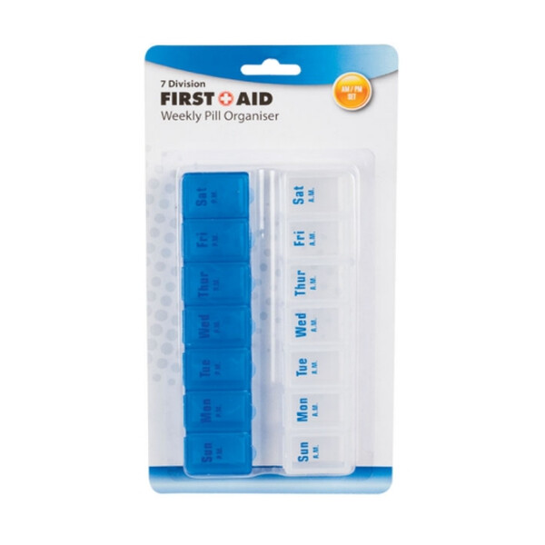 Caprichem products - Weekly Pill Organiser 7 Division EACH