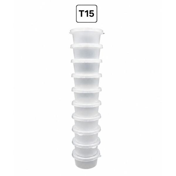 Related Products - Plastic Cup With Snap On Lid - 10 X 15ml P/PACK
