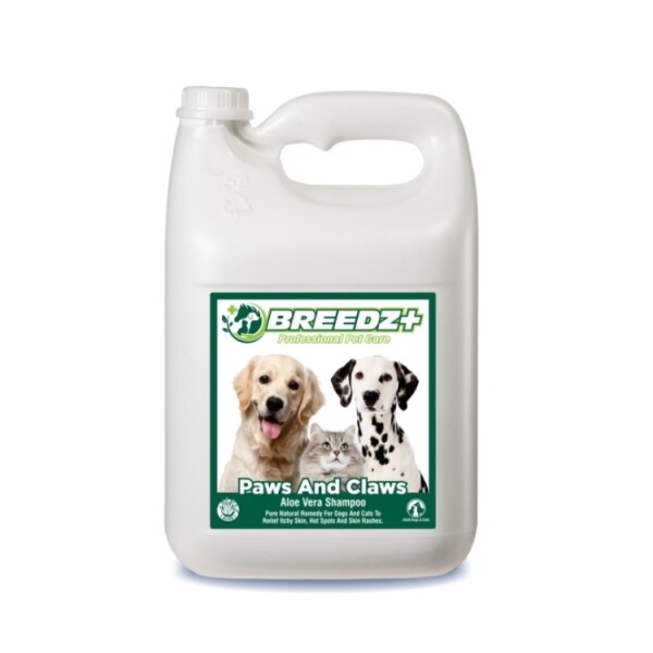 Caprichem - Breedz Paws & Claws Aloe Vera Shampoo 5L