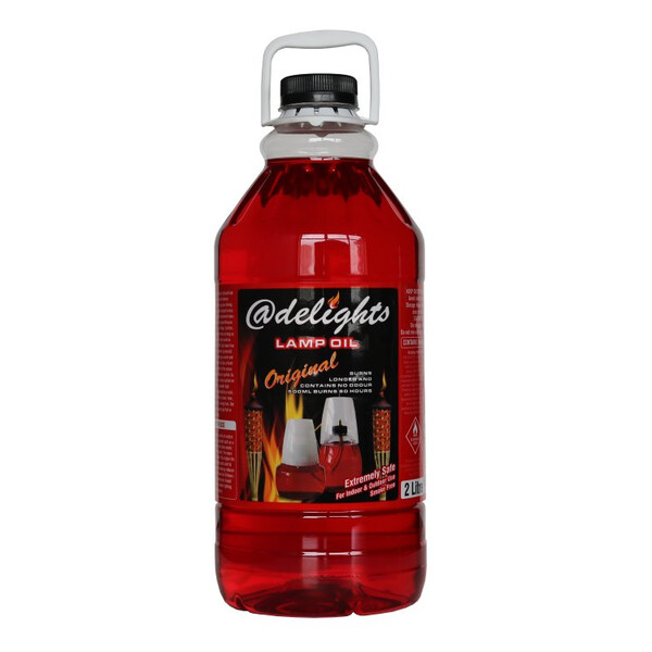 Caprichem products - @delights Lamp Oil Red 6x2l