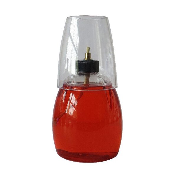 Caprichem products - @delights Tall Lamp Orange - Clear Shade 550ML