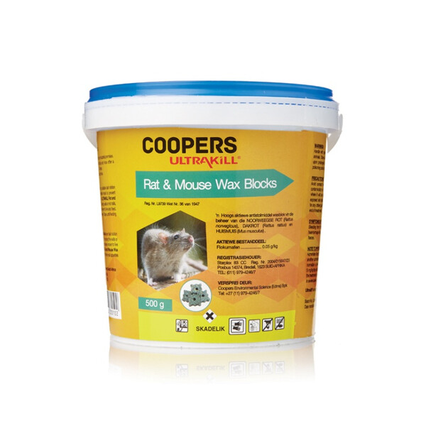 Caprichem products - Ultrakill Rat & Mouse Wax Blocks 500g