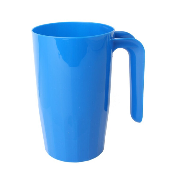 Caprichem products - Beermug With Handle Single Blue EACH