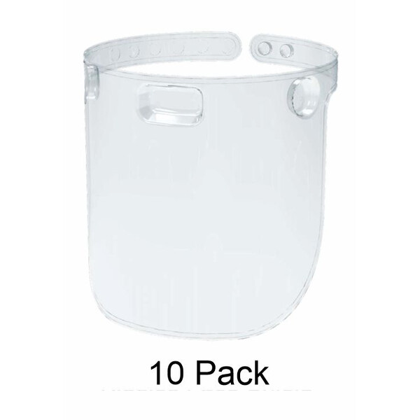 Caprichem products - Face Shield Adults X 10 P/PACK