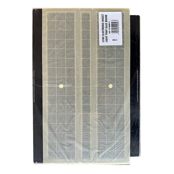 Caprichem products - Lynx Electronic Insect Light Trap Glue Board 5pk P/PACK