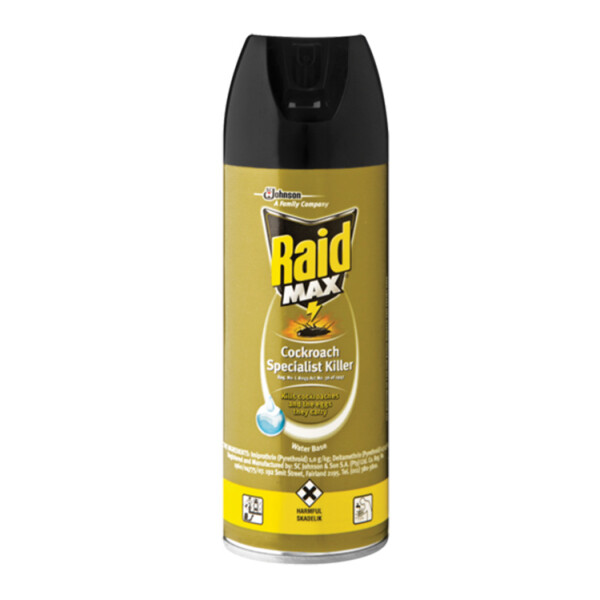 Caprichem products - Raid Insect Killer 6x300ml Max 3 In 1 P/PACK