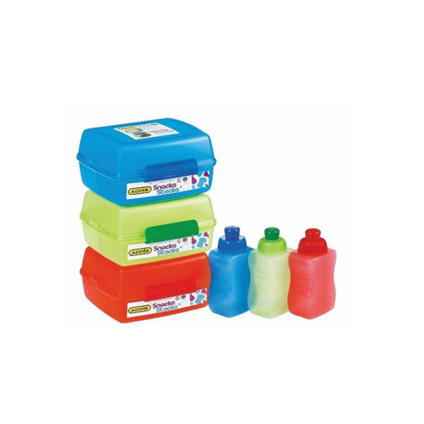 Related Products - Snacka Stacka Lunch Box With Bottle - Assorted EACH