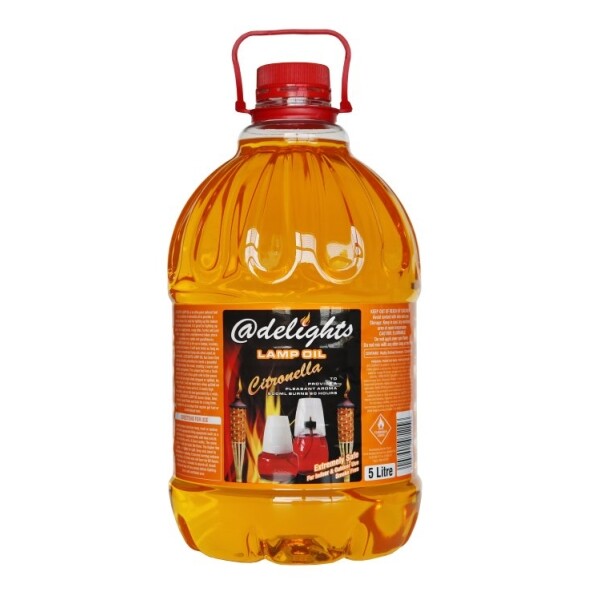 Caprichem - @delights Lamp Oil Yellow Citronella 4x5l