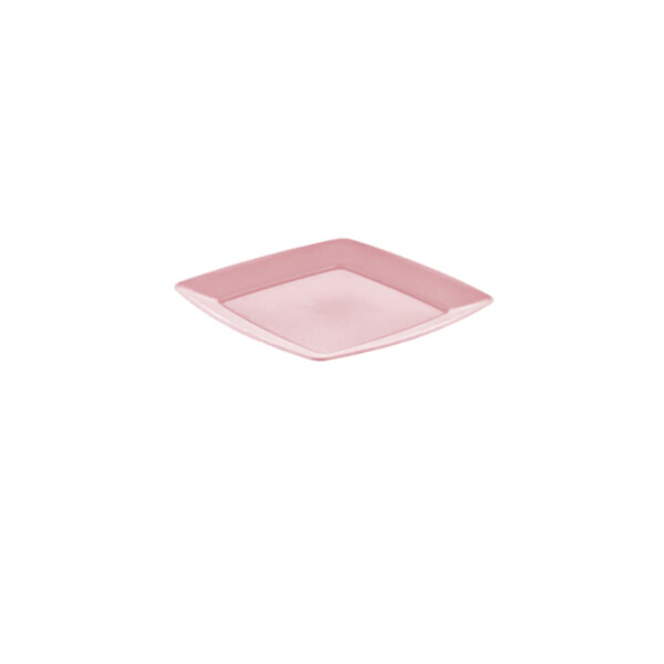 Related Products - Square Flat Dessert Plate Matte Pink EACH