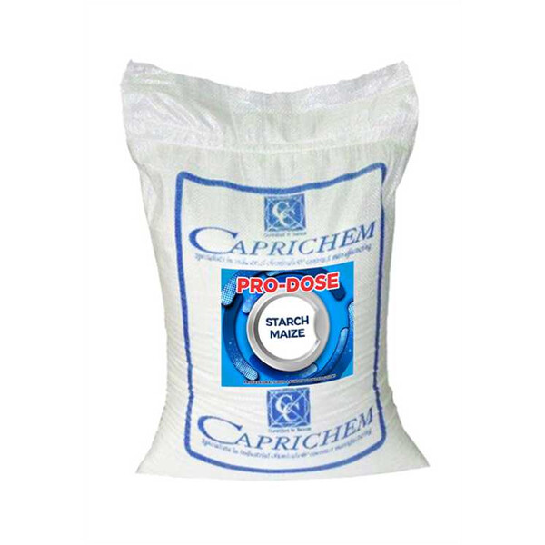 Caprichem products - Pro-dose Starch Maize 25kg