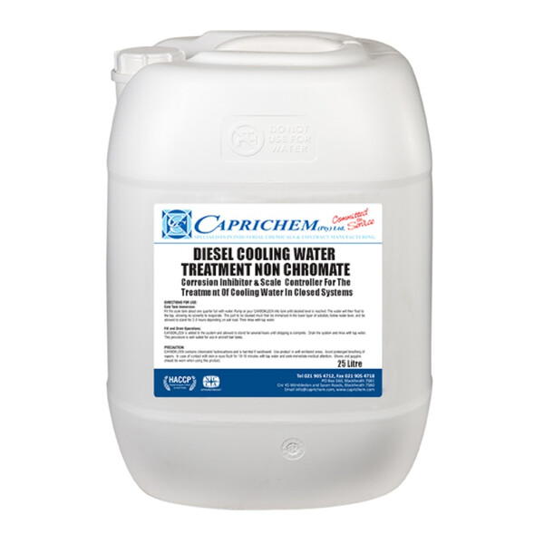 Caprichem products - Diesel Cooling Water Treatment Non Chromate 25L
