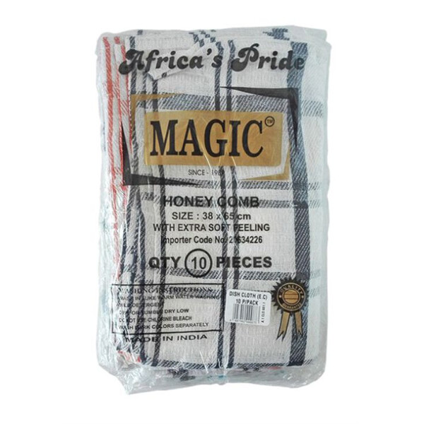 Caprichem products - Dish Cloth Standard X 10 Per Pack P/PACK