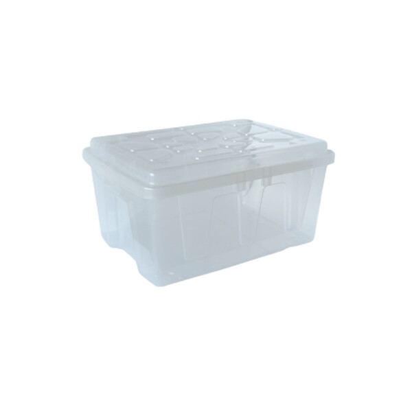 Caprichem products - Clear Storage Box & Clear Lid - 30l EACH