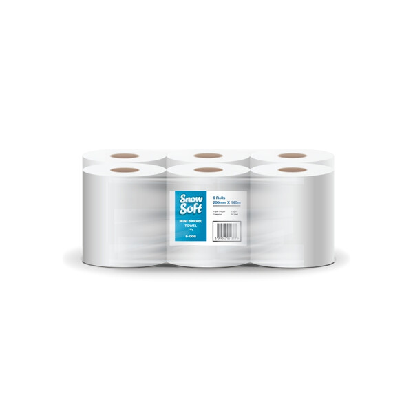 Caprichem products - Snowsoft Mini Barrel 140m 6-008 P/PACK