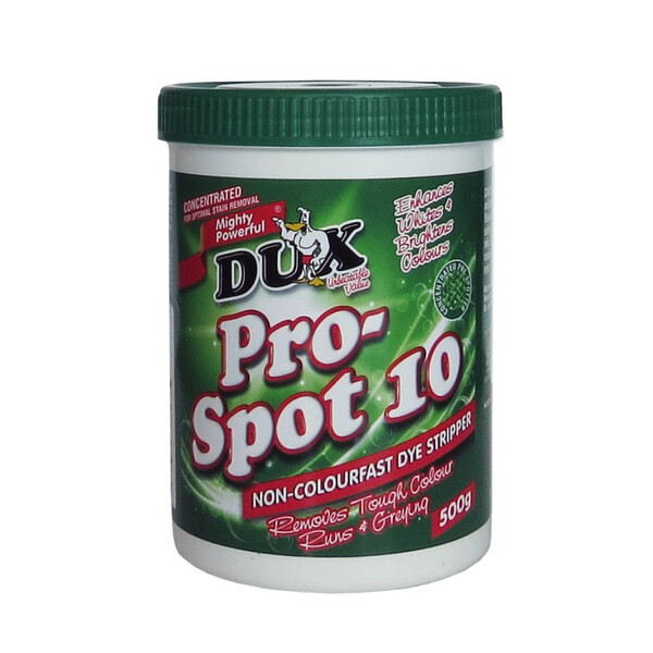 Caprichem specials - Dux Pro-spot 10 Non-colourfast Dye Stripper 500G