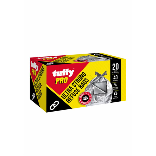 Related Products - Ultra Strong Refuse Bags - 750 X 950mm - 20 Bags P/PACK