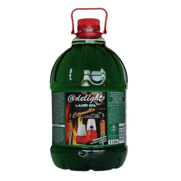 Caprichem - @delights Lamp Oil Green Citronella 5l 5LT
