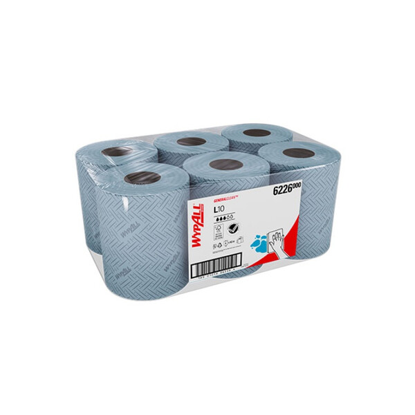 Caprichem products - Wypall Reach Centrefeed Paper Wiper Rolls 6226 P/PACK
