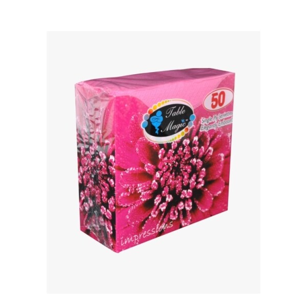 Related Products - Table Magic Impressions Pink 1ply 50 Pack P/PACK