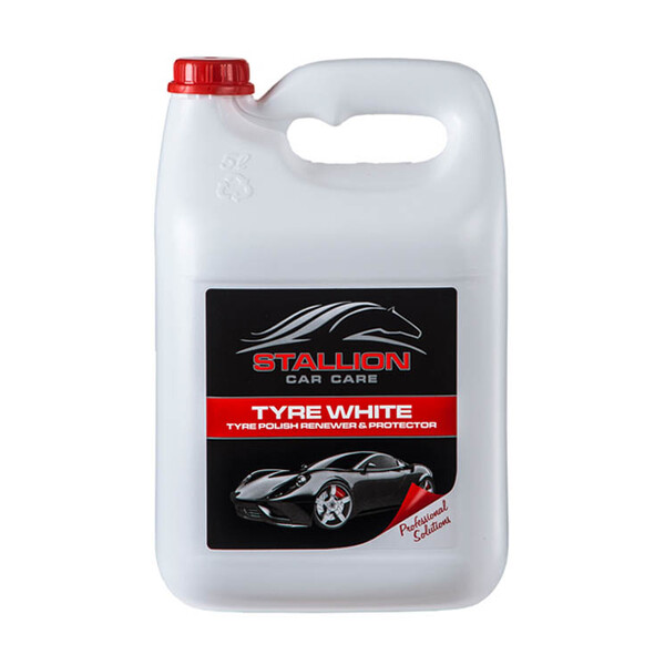 Caprichem products - Stallion Tyre White 4x5l