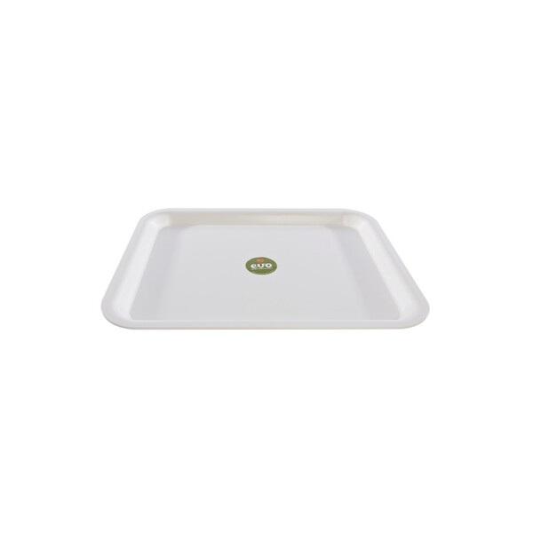 Caprichem products - Evo Large Rectangular Tray 450mm X 350mm - White EACH