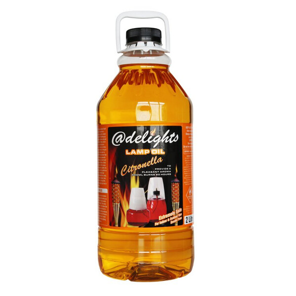 Caprichem specials - @delights Lamp Oil Yellow Citronella 6x2l