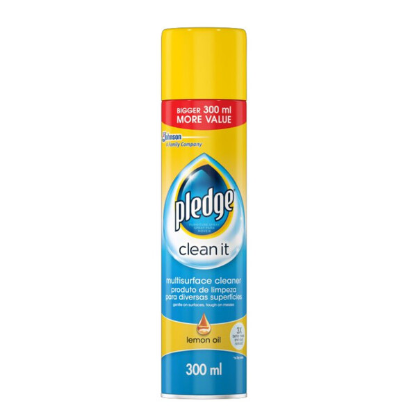 Caprichem products - Pledge Multi Surface Cleaner Lemon-oil 6x300ml