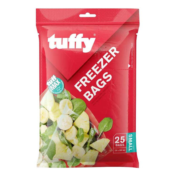 Caprichem products - Tuffy Freezer Bags Large 25 X 330 X 420mm P/PACK