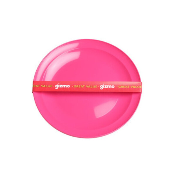 Caprichem products - Small Round Picnic Plate Pink EACH