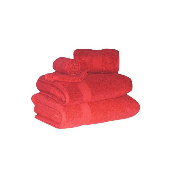 Caprichem products - Guest Towel Universal 30cm X 50cm 380gsm Red EACH