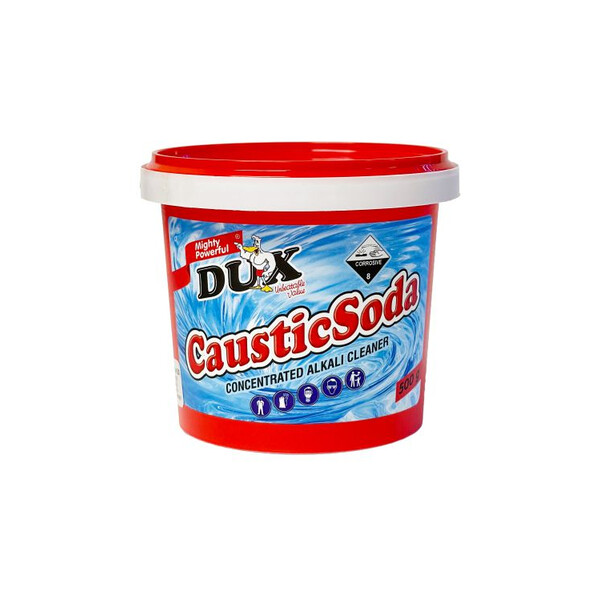 Caprichem products - Dux Caustic Soda Flakes 6x500g