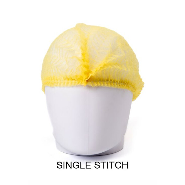 Caprichem products - Disposable Mophead Caps X 100 Per Pack Yellow P/PACK