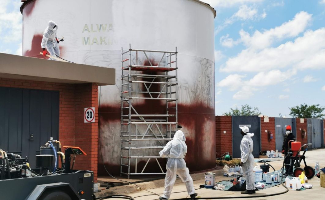 ATS Africa sandblasting and coating services