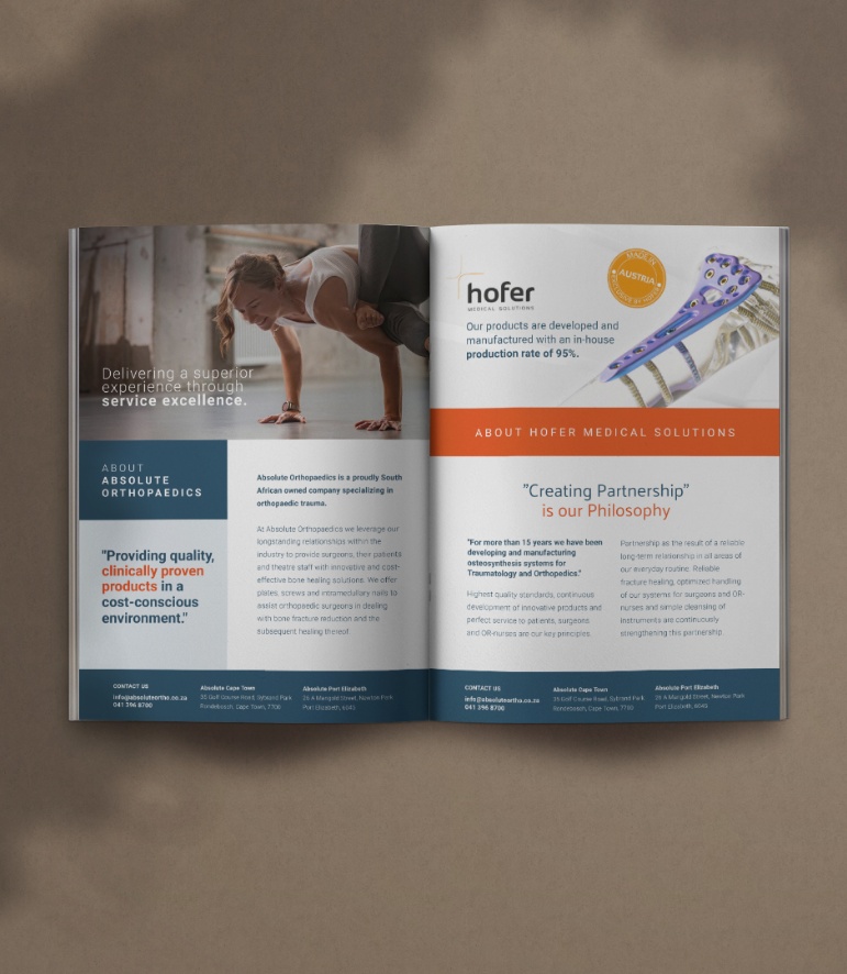 Print Collateral: Brochures, Catalogues & Stationery