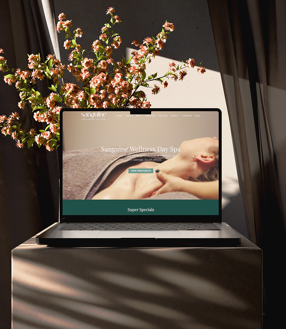CRT Digital projects - Sanguine Spa