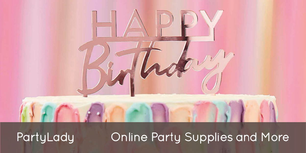 PartyLady, a sister company of Gift Lady, delivers gorgeous party supplies throughout South Africa