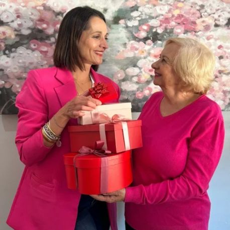 Where it all began: A Foundation - GiftLady's founder Sanet Owen and her mom Minette Owen