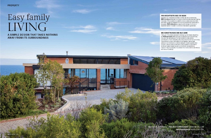 RW Architects Publications - Monate Eco Estate, George