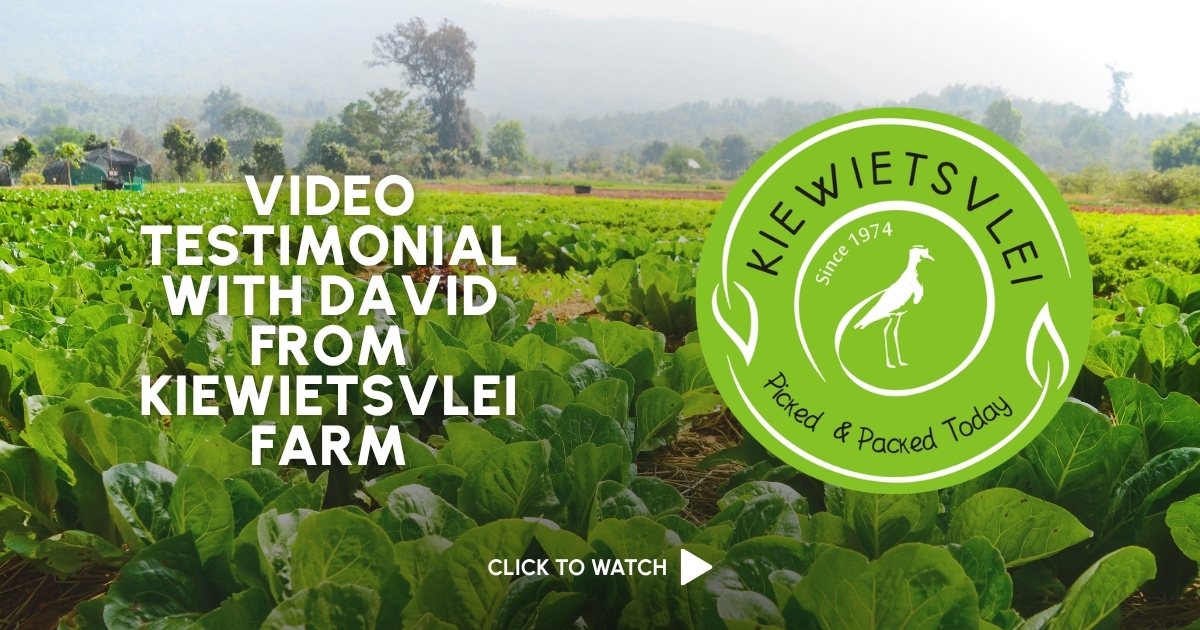 Testimonial from Dawid (Kiewietvlei Farms)