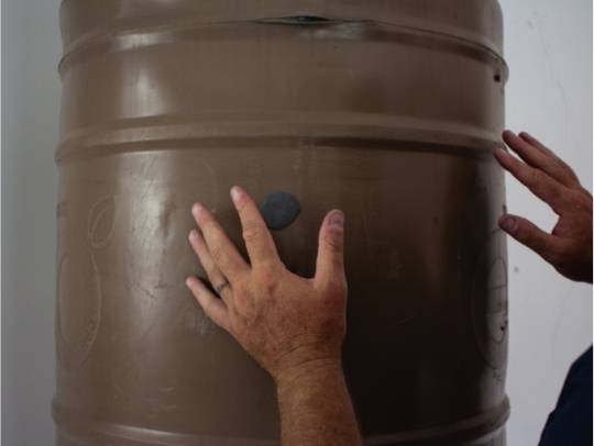 The Wraptech PowrPatch - Fixing a water tank with Powrpatch & Powrputty